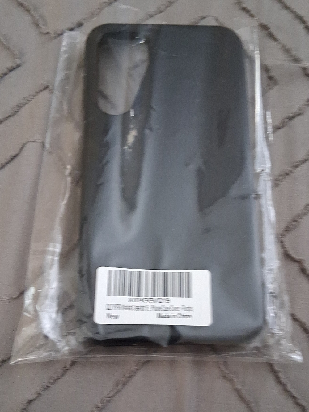 Black Slim Phone Case - Solid Color